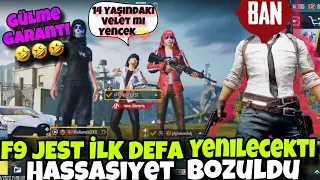 F9 JEST İLK DEFA YENİLECEKTİ!! HASSASİYET BOZULDU 😱 | PUBG MOBİLE