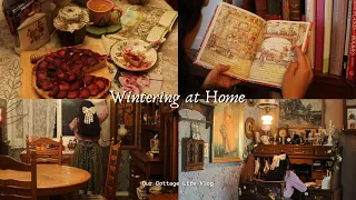 🕯️Wintering at home |🫖❄️ Days of Cozyness 🕰️🧺 🧵