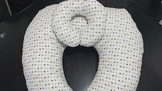 How To Cut and Sew Nursing Pillow With Poppy Cover/uwa p tv