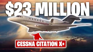 $23 Milllion Cessna Citation X+ | Private Jet Perfection