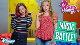 MUSIC BATTLE 👊🏼 | Penny & Camilla | Penny on M.A.R.S | Disney Channel Africa