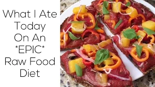 What I Ate Today On An *EPIC* Raw Food Diet