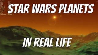 Star Wars Planets in Real Life - Space Engine