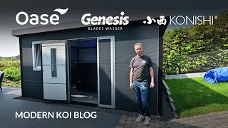 Modern Koi Blog #5313 - Ute & Rainers nagelneue und todschicke Genesis Innenhälterung