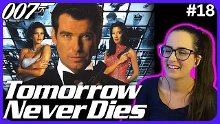 *TOMORROW NEVER DIES* James Bond Movie Reaction FIRST TIME WATCHING 007