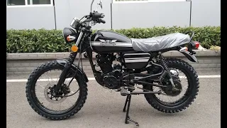 Мотоцикл SCRAMBLER-II. Небольшой, но очень классный мот.