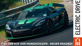 Rimac Nevera Time Attack setzt neuen Rekord auf der Nürburgring Nordschleife: 7:05:298!