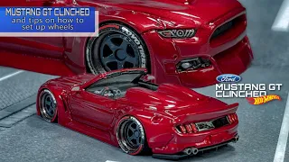 FORD MUSTANG GT CLINCHED BODYKIT HOT WHEELS CUSTOM And Tips How to Set Up wheels by @bangferdiecast_