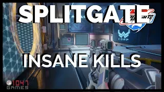 INSANE KILLS in Splitgate: Arena Warfare