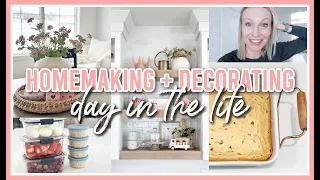 HOMEMAKING + DECORATING | DAY IN THE LIFE 2024