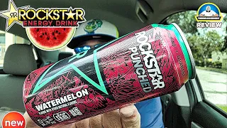 Rockstar® Punched Watermelon Energy Drink Review! ⭐👊🍉⚡ | theendorsement