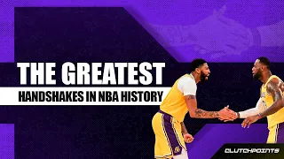 The greatest handshakes in NBA history