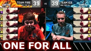 Team Ice vs Team Fire - All For One | LoL All-Star Event 2016 Day 2 | 5 Lee Sin vs 5 Lee Sin
