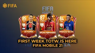 FIRST WEEK TOTW IS HERE IN FIFA MOBILE 21 | HK FIFA