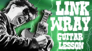 Garage Surf Guitar Lesson - Link Wray - Roughshod