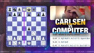 CARLSEN VS STOCKFISH! CHEATING Against Magnus Carlsen in Blitz Game