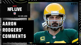 NFL Live reacts to Aaron Rodgers' interview with Pat McAfee