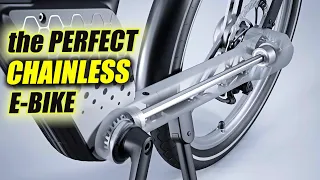 HONBIKE: The Most Advanced Folding Electric Bike with Single-Sided Shaft Drive!