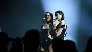 When Dua Lipa and St. Vincent found out about GRAMMY performance collab, this is what happened