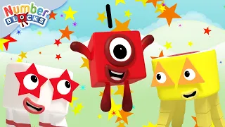 Numberblocks em Português Brasil| Desenhos Animados | Feriado na terra dos números