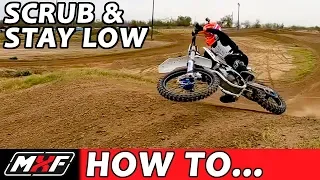 How To Scrub a Dirt Bike - Jump Low Like a Pro in 3 Steps!!