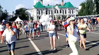 Самара  Россия - Уругвай  FIFA FAN FEST 25.06.2018