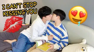 I CAN'T STOP KISSING YOU!! 💋💖 | 我無法停止親吻男友[Gay Couple Lucas&Kibo BL]