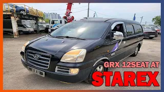 [USEDCAR BUSYMAN, Autos usados en corea] STAREX GRX 12SEAT AT BLACK KMJWWH7JP7U 774220