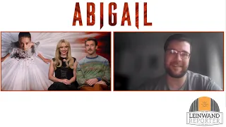 Dan Stevens & Kathryn Newton Interview zu "Abigail"