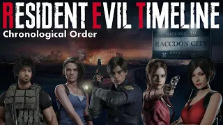 Resident Evil Remake Timeline - Cutscenes Only [Chronological Order] Game Movie HD