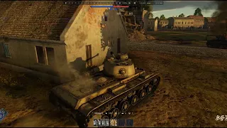 War Thunder, RB, Steamroll with KV I C 756 (r) on Poland, 17 kills without vehicle loss