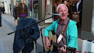 Jimmy C Cotter Color of the Flowers  live from Grafton Street Dublin waht a Lovely song wow