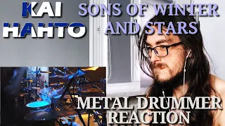 Metal Drummer Reacts - KAI HAHTO - Sons Of Winter And Stars (Drum Cam, Wintersun)