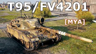 World of Tanks T95/FV4201 Chieftain - 6 Kills 11,000 Damage