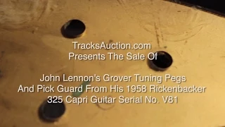 John Lennon Rickenbacker 325 Pickguard And Tuning Pegs