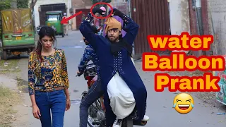 Water Balloon Prank on Bike | BY AJ-AHSAN