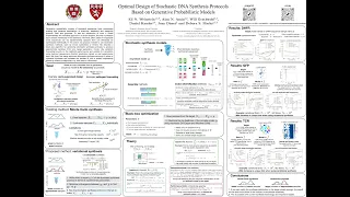 Optimal Design of Stochastic Synthesis Protocols (LMRL 2021)