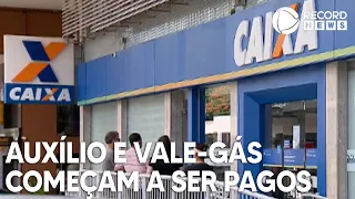Auxílio Brasil e vale-gás começam a ser pagos hoje