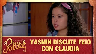 Yasmin discute feio com Claudia | As Aventuras de Poliana