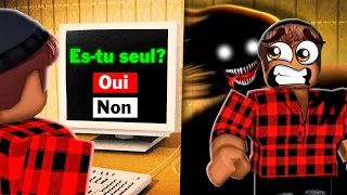 NE RÉPONDEZ PAS À CE SONDAGE ROBLOX 😱 SI TU ES SEUL À  LA MAISON... (Start Survey?)