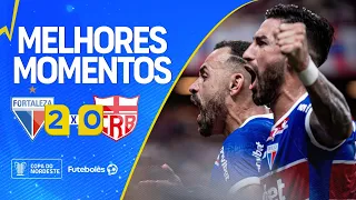 MELHORES MOMENTOS | FORTALEZA 2X0 CRB | Leão vence e larga na frente na decisão do Nordestão