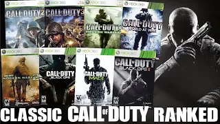 Ranking EVERY Classic 360 COD Game WORST TO BEST (Top 8 Games From COD 2 to Black Ops 2)