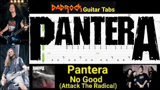 No Good (Attack The Radical) - Pantera - Guitar + Bass TABS Lesson