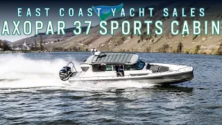 Axopar 37 Sports Cabin - WALKTHROUGH VIDEO