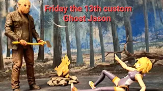 Never hike alone/Friday the 13th custom Ghost Jason Voorhees +stop motion (+channel updates)