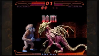 Primal Rage 2:  Blizzard, Restored Fatalities