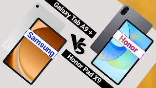 Samsung Galaxy Tab A9 Plus VS Honor Pad X9