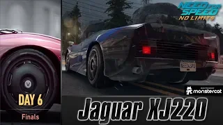 Need For Speed No Limits: Jaguar XJ220 | Proving Grounds Day 6   Finals