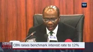 CBN raises benchmark interest rate to 12%