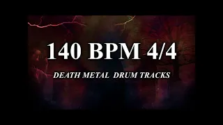 140 BPM 4/4 Double Pedal Drum Beat